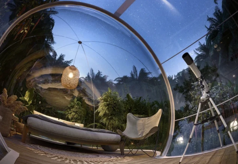 luxury bubble tent