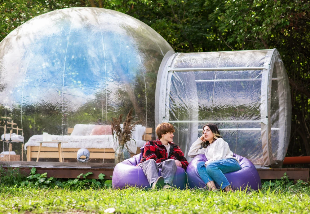 bubble tent dome outdoor