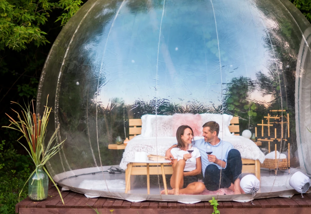 best inflatable bubble tent